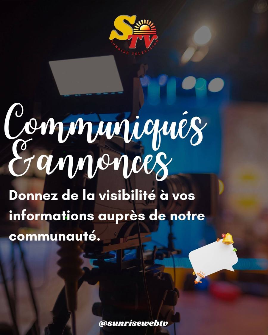 Communiqués et annonces
